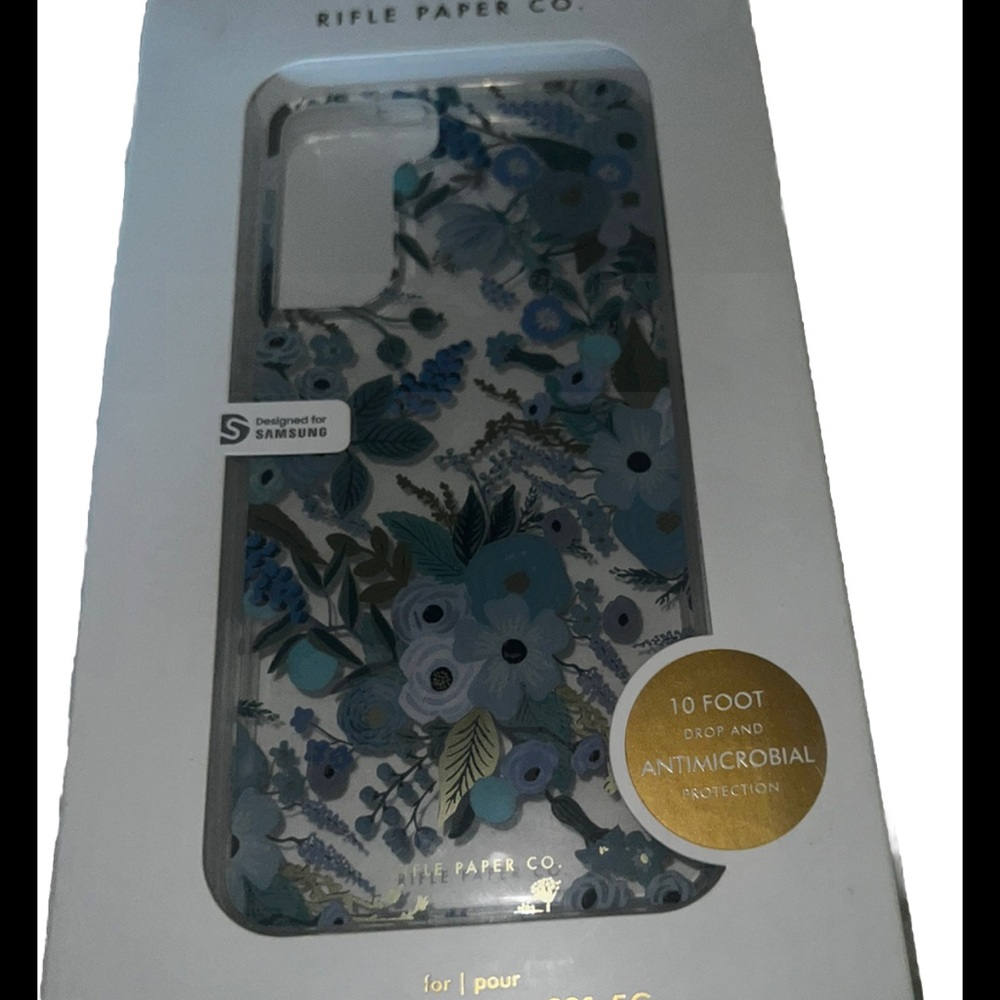 Rifle Paper Samsung Galaxy S21 10ft Drop Protection Garden Paisley Case
